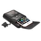 Multi-functional Universal Leather Waist Hanging One-shoulder Mobile Phone Waist Bag For 6.5 Inch or Below Smartphones(Black) - 6
