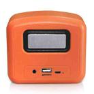 New Rixing NR-101 Mini TWS Bluetooth Speaker(Orange) - 1