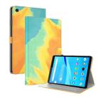 For Lenovo Tab M8(HD)TB-8505F 8505X / M8(FHD) 8.0 Voltage Watercolor Pattern Skin Feel Magnetic Horizontal Flip PU Leather Case with Holder(Yellow) - 1