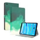 For Lenovo Tab M8(HD)TB-8505F 8505X / M8(FHD) 8.0 Voltage Watercolor Pattern Skin Feel Magnetic Horizontal Flip PU Leather Case with Holder(Green) - 1