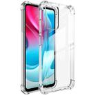 For Xiaomi Redmi 10 4G Overseas Version IMAK All-inclusive Shockproof Airbag TPU Case with Screen Protector(Transparent) - 1