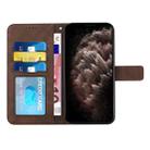 For Samsung Galaxy Note20 Retro Skin Feel Horizontal Flip Soft TPU + PU Leather Case with Holder & Card Slots & Photo Frame(Coffee) - 4