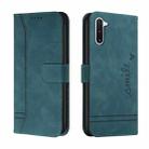 For Samsung Galaxy Note10 Retro Skin Feel Horizontal Flip Soft TPU + PU Leather Case with Holder & Card Slots & Photo Frame(Army Green) - 1