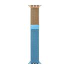 Gradient Color Milan Watch Band For Apple Watch Series 7 45mm/6&SE&5&4 44mm/3&2&1 42mm(Blue Rose Gold) - 1