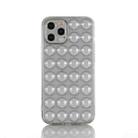 For iPhone 13 TPU Full Coverage Shockproof Bubble Case(Grey) - 1