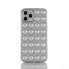 For iPhone 12 Pro TPU Full Coverage Shockproof Bubble Case(Grey) - 1