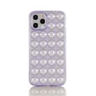 For iPhone 11 Pro TPU Full Coverage Shockproof Bubble Case (Purple) - 1