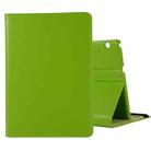 For Huawei MediaPad T3 10 Litchi Texture Horizontal Flip 360 Degrees Rotation Leather Case with Holder(Green) - 1