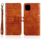 For iPhone 13 Pro Max Regular Crocodile Texture Horizontal Flip Leather Case with Holder & Card Slots & Wallet & Photo Frame & Lanyard (Brown) - 1