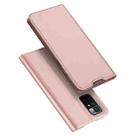 For Xiaomi Redmi 10 DUX DUCIS Skin Pro Series Horizontal Flip PU + TPU Leather Case with Holder & Card Slots(Rose Gold) - 1