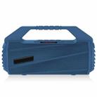 NewRixing NR-4025P with Screen Outdoor Splash-proof Water Portable Bluetooth Speaker, Support Hands-free Call / TF Card / FM / U Disk(Blue) - 1