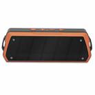 NewRixing NR-5000 IPX5 High Fidelity Bluetooth Speaker, Support Hands-free Call / TF Card / FM / U Disk(Orange) - 1