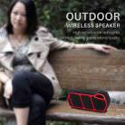 NewRixing NR-5011 Outdoor Portable Bluetooth Speakerr, Support Hands-free Call / TF Card / FM / U Disk(Orange) - 4