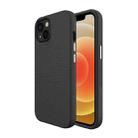 For iPhone 13 mini Triangle Armor Texture TPU + PC Case (Black) - 1