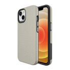 Triangle Armor Texture TPU + PC Case For iPhone 13 mini(Gold) - 1