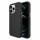 Triangle Armor Texture TPU + PC Case For iPhone 13 Pro(Black) - 1