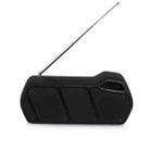 NewRixing NR-5011fm Outdoor Portable Bluetooth Speakerr, Support Hands-free Call / TF Card / FM / U Disk(Black) - 1