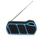 NewRixing NR-5011fm Outdoor Portable Bluetooth Speakerr, Support Hands-free Call / TF Card / FM / U Disk(Blue) - 1