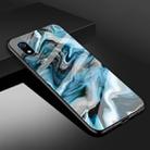 For Xiaomi Redmi 7A Marble Glass Protective Case(Ink Blue) - 1