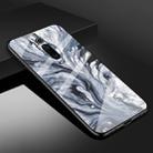 For Xiaomi Redmi K20 Marble Glass Protective Case(Ink Black) - 1