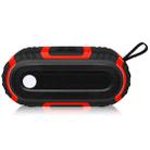NewRixing NR-5016 Outdoor Splash-proof Water Bluetooth Speaker, Support Hands-free Call / TF Card / FM / U Disk(Red) - 1