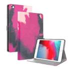 Watercolor Pattern Skin Feel Magnetic Horizontal Flip PU Leather Case with Holder & Card Slots & Photo Frame & Sleep / Wake-up Function For iPad mini 5 / 4 / 3 / 2 / 1(Berry) - 1