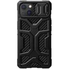 For iPhone 13 NILLKIN Sliding Camera Cover Design Shockproof TPU + PC Protective Case(Black) - 1