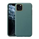 Electroplating Leather Texture PC + TPU Shockproof Case For iPhone 11 Pro(Green) - 1