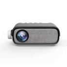 YG280 1920x1080P Portable Home Theater Mini LED HD Digital Projector, EU Plug(Black) - 1