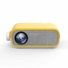 YG280 1920x1080P Portable Home Theater Mini LED HD Digital Projector, UK Plug(Yellow) - 1