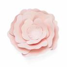 Peony Creative Paper Cutting Shooting Props Flowers Papercut Jewelry Cosmetics Background Photo Photography Props(Pink) - 1