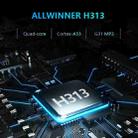 T95MINI 4K HD Network TV Set Top Box, Android 10.0, Allwinner H313 Quad Core 64-bit Cortex-A53, 1GB + 8GB, Support 2.4G WiFi, HDMI, AV, LAN, USB 2.0, AU Plug - 6