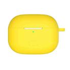 For vivo TWS 2e Anti-fall Wireless Earphone Liquid Silicone Protective Case(Yellow) - 1