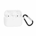 For Honor Earbuds 2 SE Anti-fall Wireless Earphone Silicone Protective Case with Hook(White) - 1