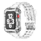 Glacier Transparent Jelly Strap Watch Band For Apple Watch Series 6 & SE & 5 & 4 44mm(Transparent) - 1