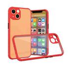 Michelin Tires Texture Acrylic + TPU Shockproof Protective Case For iPhone 13 mini(Red) - 1