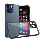 For iPhone 13 Pro Max Michelin Tires Texture Acrylic + TPU Shockproof Protective Case (Dark Blue) - 1