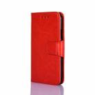For Huawei nova 8 Pro 5G Crystal Texture Horizontal Flip Leather Case with Holder & Card Slots & Wallet(Red) - 2