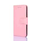 For Huawei nova 8 Pro 5G Crystal Texture Horizontal Flip Leather Case with Holder & Card Slots & Wallet(Pink) - 2
