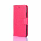 For Huawei nova 8 Pro 5G Crystal Texture Horizontal Flip Leather Case with Holder & Card Slots & Wallet(Rose Red) - 2