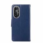 For Huawei nova 8 Pro 5G Crystal Texture Horizontal Flip Leather Case with Holder & Card Slots & Wallet(Royal Blue) - 3