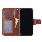 For Huawei nova 8 Pro 5G Crystal Texture Horizontal Flip Leather Case with Holder & Card Slots & Wallet(Brown) - 4