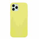 Mocolo K36 Shockproof TPU + PC + Silicone Protective Case For iPhone 13(Lemon Yellow) - 1