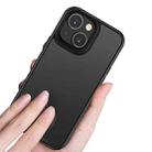 Mocolo K33 Frosted TPU + PC Shockproof Protective Case For iPhone 13 mini(Black) - 4