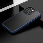 Mocolo K33 Frosted TPU + PC Shockproof Protective Case For iPhone 13 mini(Blue) - 1