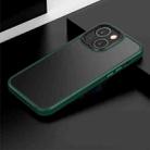 Mocolo K33 Frosted TPU + PC Shockproof Protective Case For iPhone 13 mini(Green) - 1
