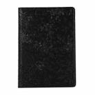 360 Degree Rotating Grape Texture Leather Case with Holder For iPad 10.2 2021 2020 2019 / 10.5(Black) - 1