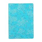 360 Degree Rotating Grape Texture Leather Case with Holder For iPad 4 / 3 / 2(Blue) - 1