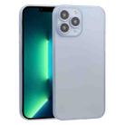 For iPhone 13 Pro Max Camera Precision Hole PP Protective Case  (Gray Blue) - 1
