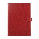 Crazy Horse Texture Horizontal Flip Leather Case with Buckle & Holder & Card Slots & Wallet & Photo Frame For iPad 9.7 2018 / 2017(Wine Red) - 1